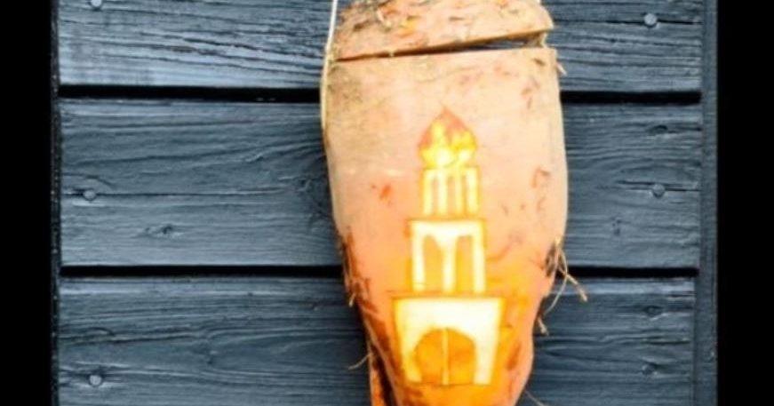 Maak een lampion van een voederbiet bij Tumult (Groningen)