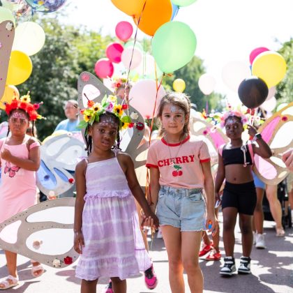Kindercarnaval Beijum 2025. Foto: Nienke Maat
